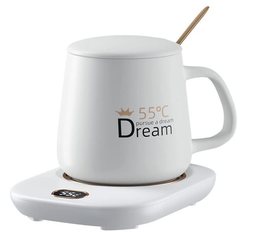 Zeroall USB 15 Watt Electric Coffee Mug Warmer for Desk