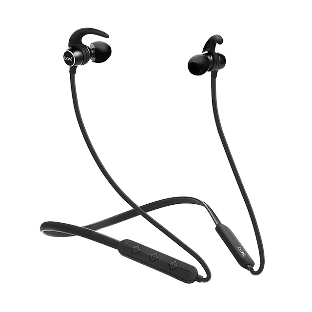 boAt Rockerz 255 in-Ear Earphones with 8 Hours Battery, IPX5, Bluetooth