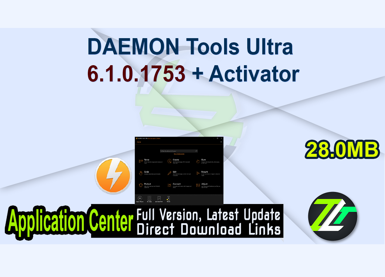 DAEMON Tools Ultra 6.1.0.1753 + Activator