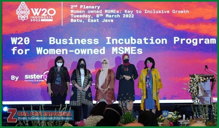 Pertemuan W20, Membahas Dukungan untuk UMKM milik Wanita