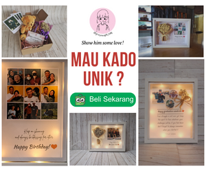 Sponsored Kado Unik Bingkai 3D Pop up