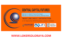 Lowongan Kerja Solo Bulan Januari 2022 di PT Central Capital Futures 