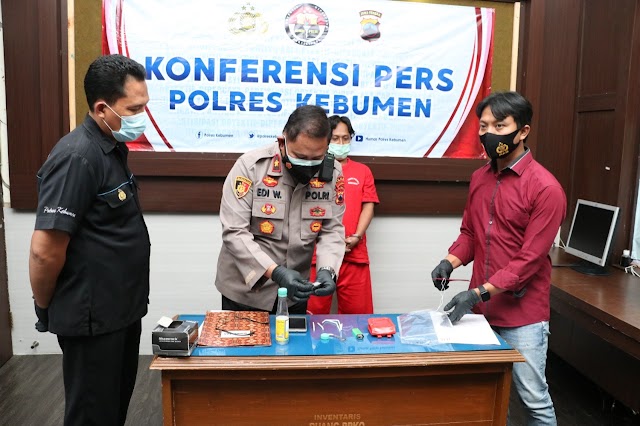 Dijanjikan pakai Gratis, Kurir Sabu Asal Gombong Ditangkap Polisi