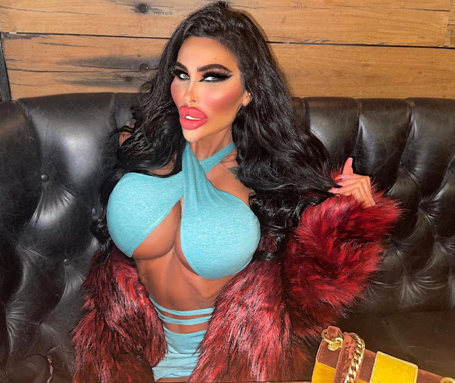 Tara Jayne Mcconanchy steps out in style as she shows off her extreme look after undergoing plastic Surgeries (Photos)