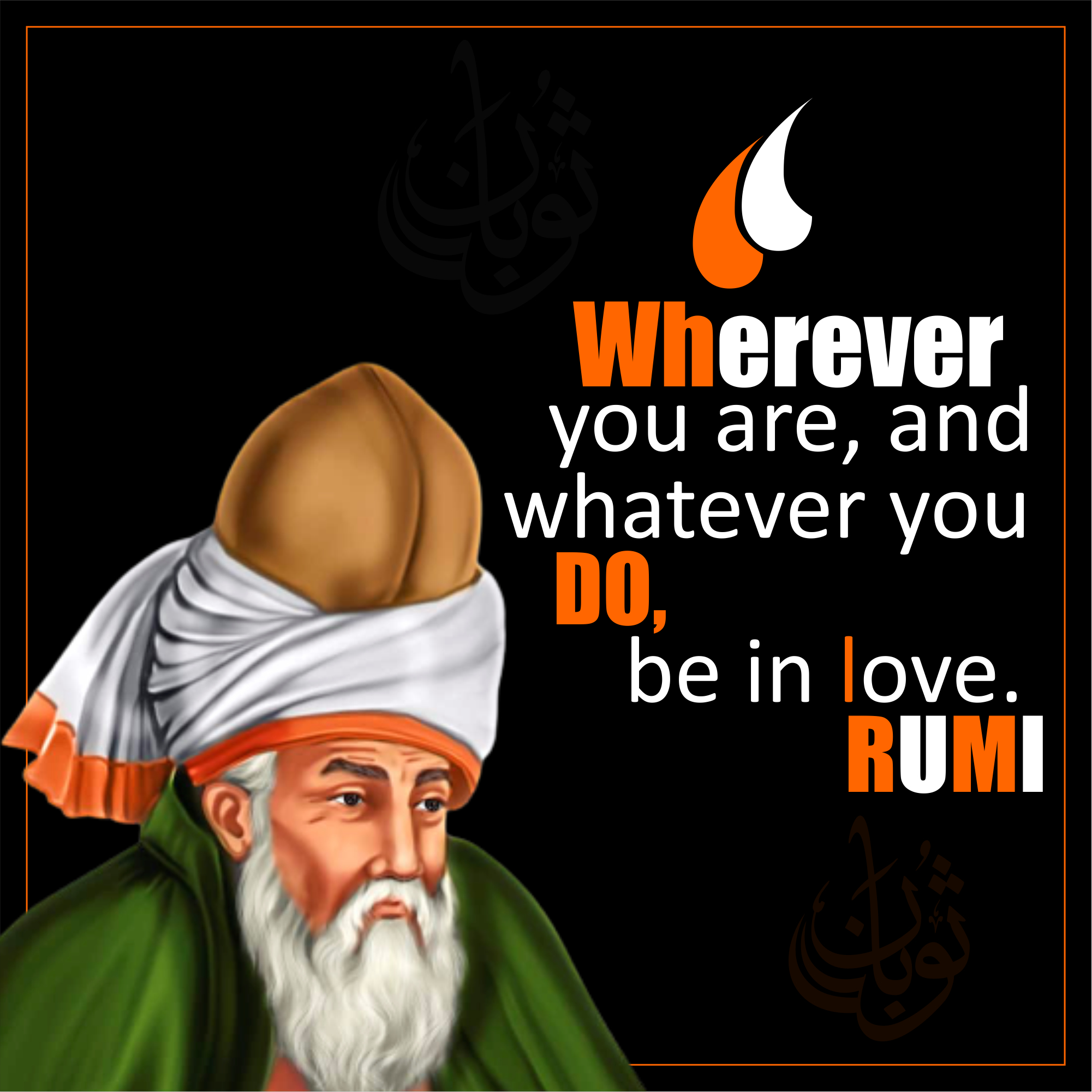 Rumi Quotes on Inner Beauty