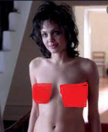 Angelina Jolie Scandal .. Completely Naked