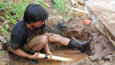 Layanan Perumda AMTJM Cabang Parungkuda Akhirnya Menjangkau Kecamatan Ciambar, Krisis Air Berkurang