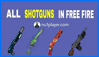 List of All Shotguns in Free Fire in 2021