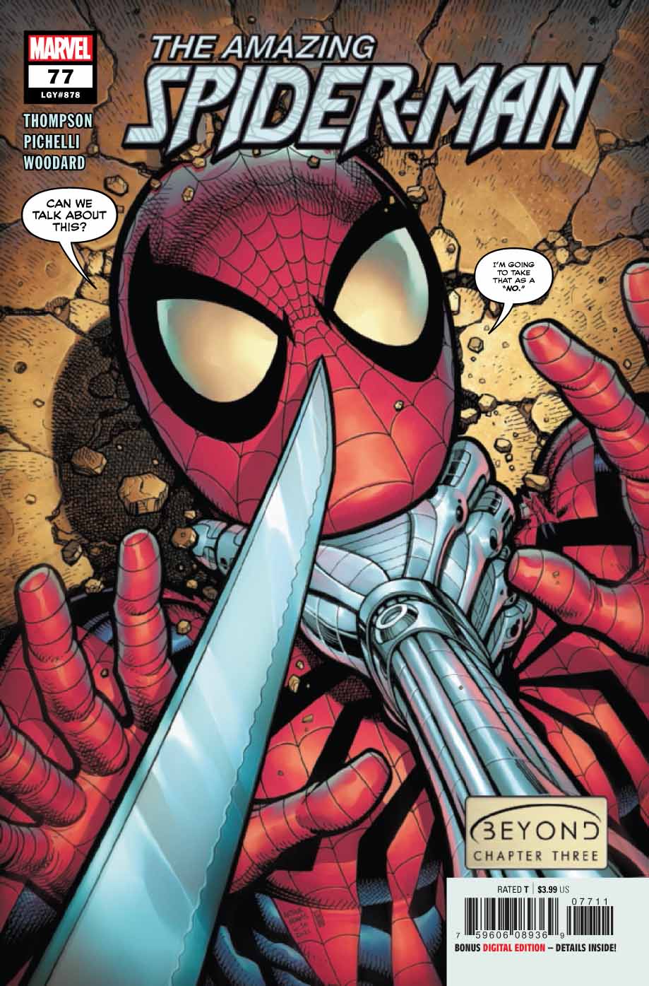 Mitologia en el Mundo del Comic: Amazing Spider-Man 77 preview Ben aliados  en Beyond corporacion
