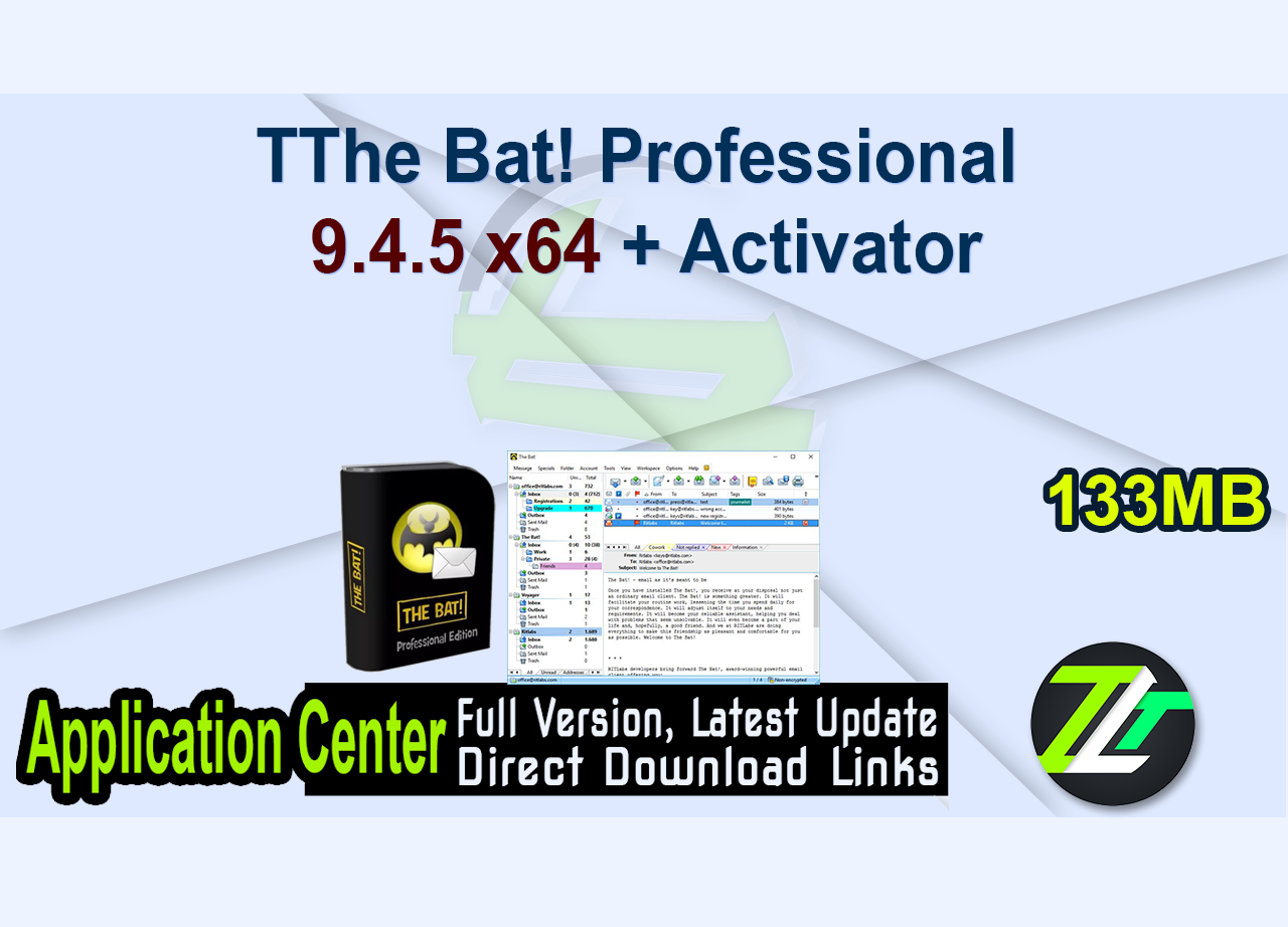 The Bat! Professional 9.4.5 x64 + Activator