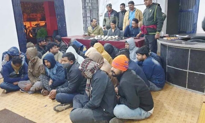 छत्तीसगढ़ में गांजा की अवैध तस्करी के साथ ही जुआ रेड की बड़ी कार्रवाई, 26 जुआरी गिरफ्तार