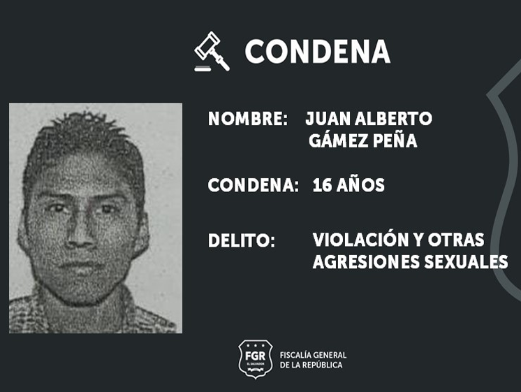 El Salvador: Sujeto que violó a otro hombre es condenado a 16 años de cárcel en Santa Ana
