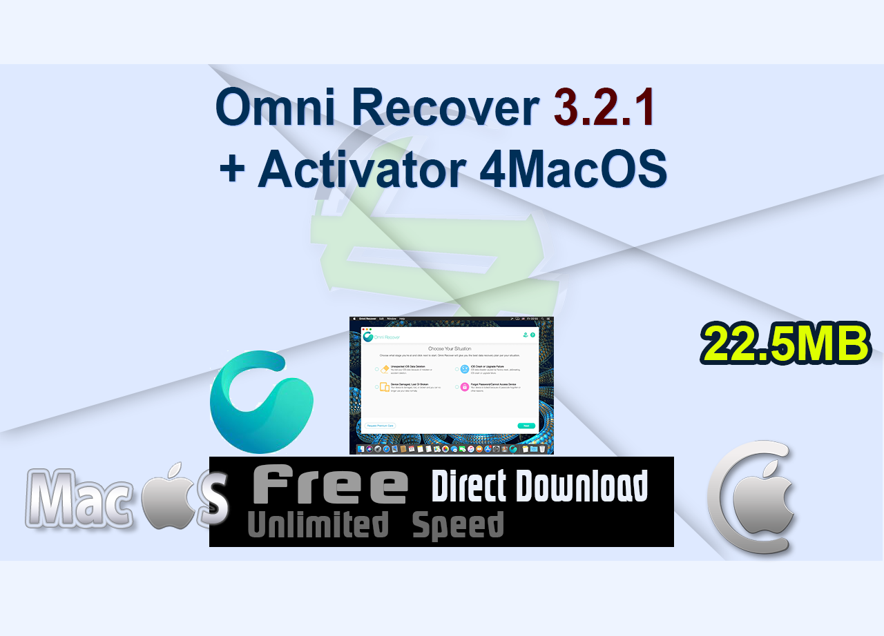 Omni Recover 3.2.1 + Activator 4MacOS