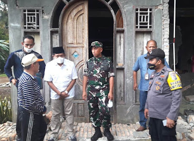 Lokasi Terdampak Gempa Tidak Tersentuh Pemda Pasbar, "Informasi Itu Salah Besar"