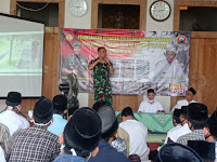 Kodim Tegal Gelar Sosialisasi Penerimaan Caba dan Catam TNI-AD Jalur Santri 