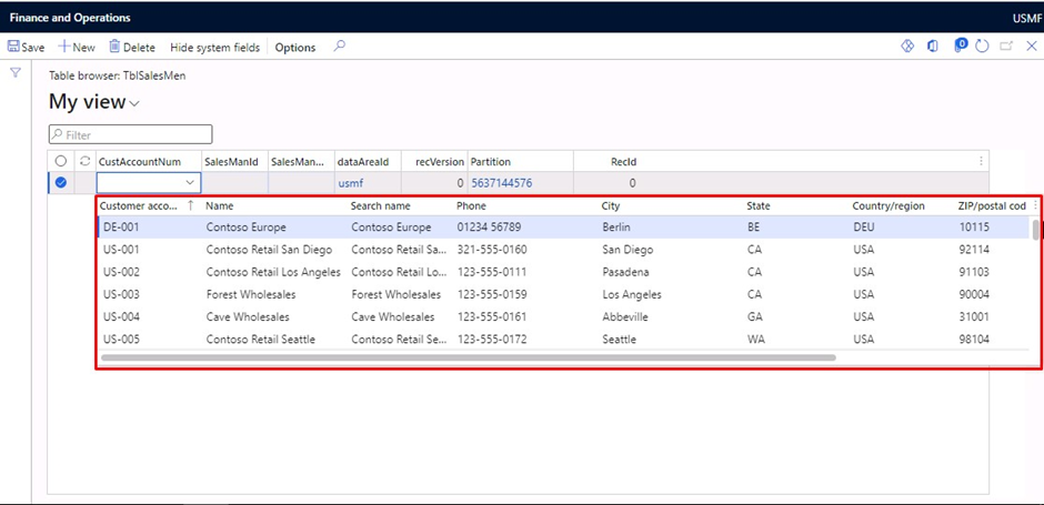 How to Create Auto Lookup Using EDT with Table Reference in D365 F&O