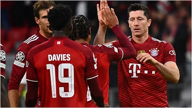 Lewandowski Bawa Bayern Munich ke Babak 16 besar UCL
