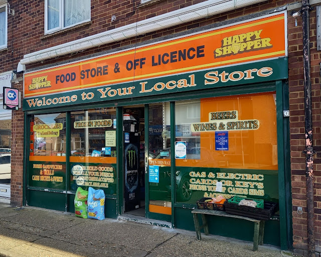 The Happy Shopper shop on Chaucer Road in Sittingbourne