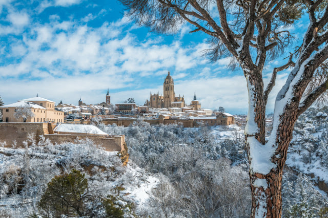 Mariana Flores Melo -  Segovia ciudades españolas con más nieve en diciembre