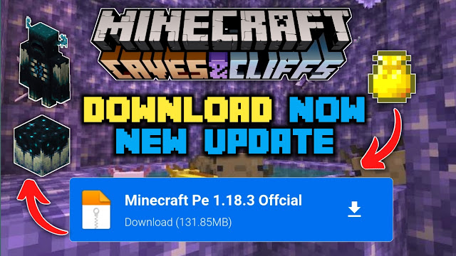 How to Download Minecraft Pocket Edition 1.18.3 Version For Android | Minecraft Pe Edition 1.18.3 Version Download Now