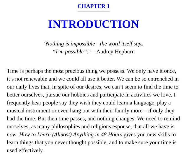 How to Learn Almost Anything in 48 Hours PDF Book
