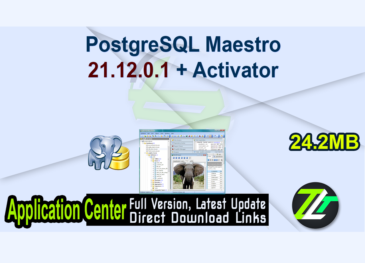 PostgreSQL Maestro 21.12.0.1 + Activator