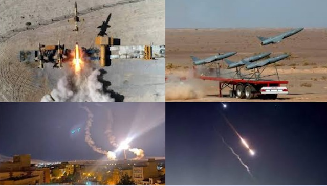 Iranian missiles hit Israel: 50 percent of Iranian drones