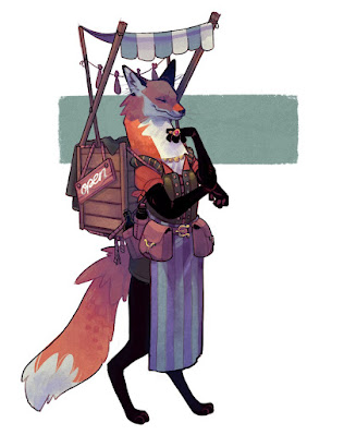 Fluff from a picture- Fox Merchant