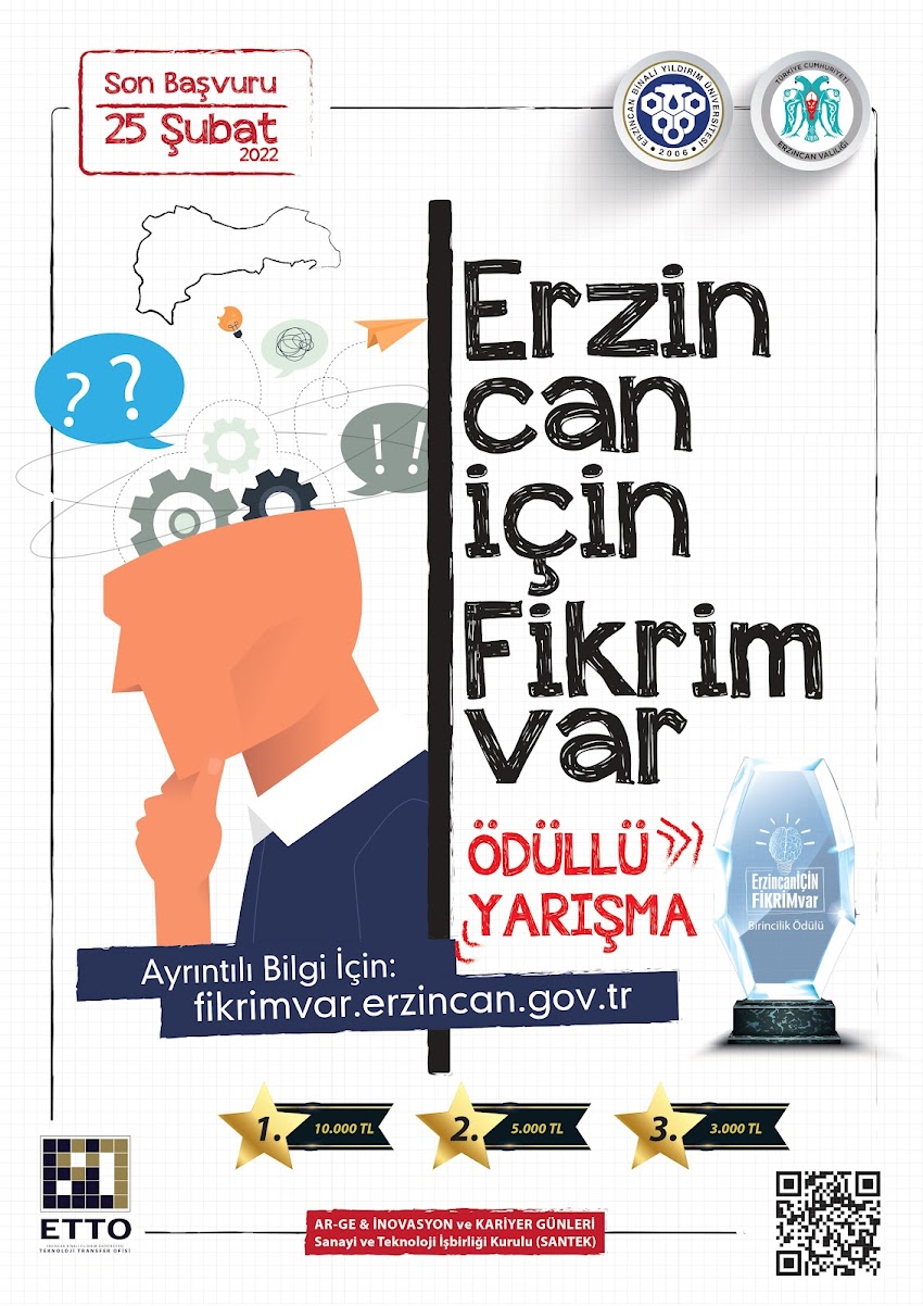 Erzincan İçin Fikrim Var Yarışması 2022