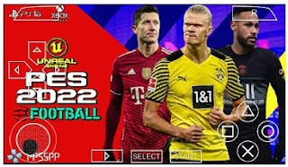 Download 600MB!! eFootball PES 2022 PPSSPP Lite Full Latest Transfer And Best Graphics English Version