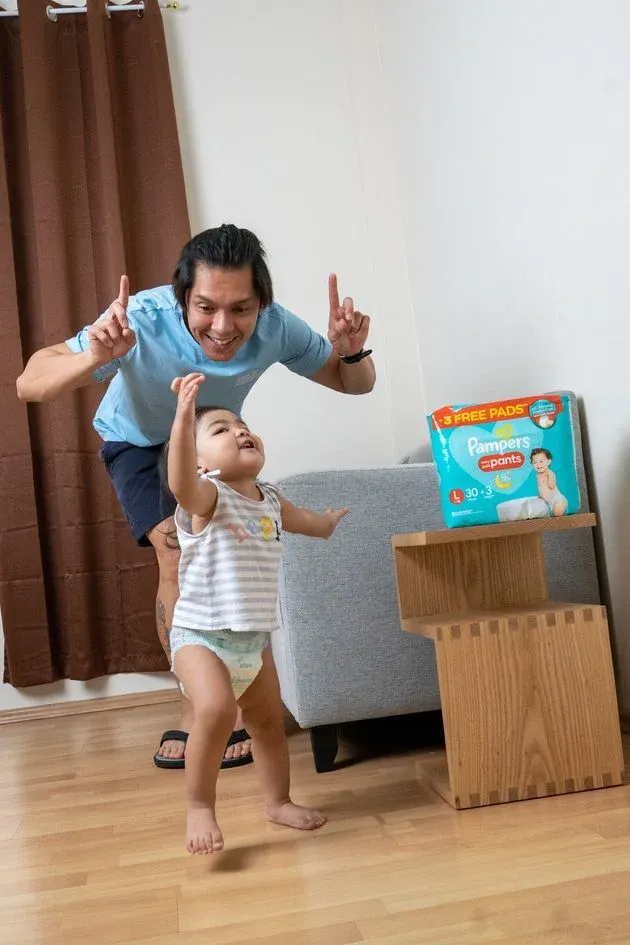 Carlo Aquino and Mithi for Pampers Pants with Rash Shield