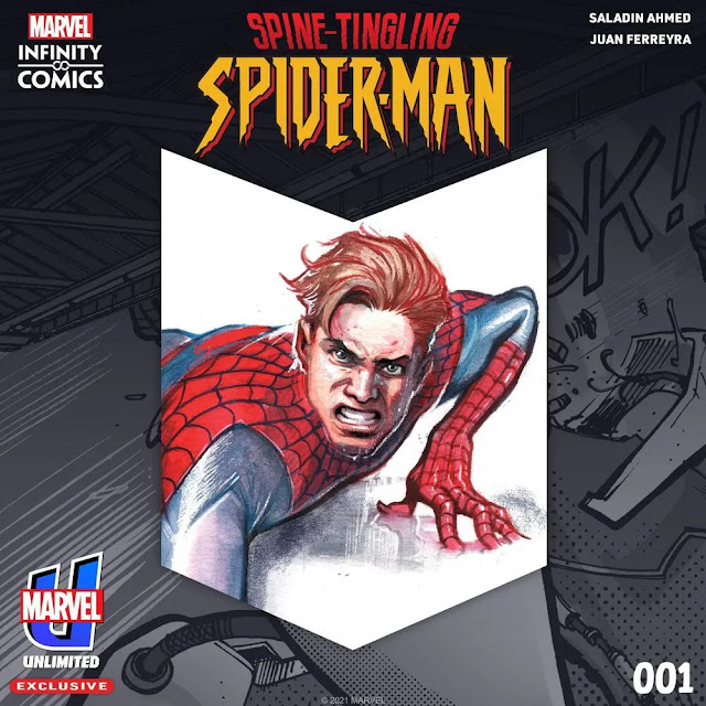 Marvel anuncia la serie Marvel Unlimited 'Spine-Tingling Spider-Man'.