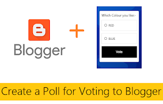 Create a Poll for Voting to Blogger