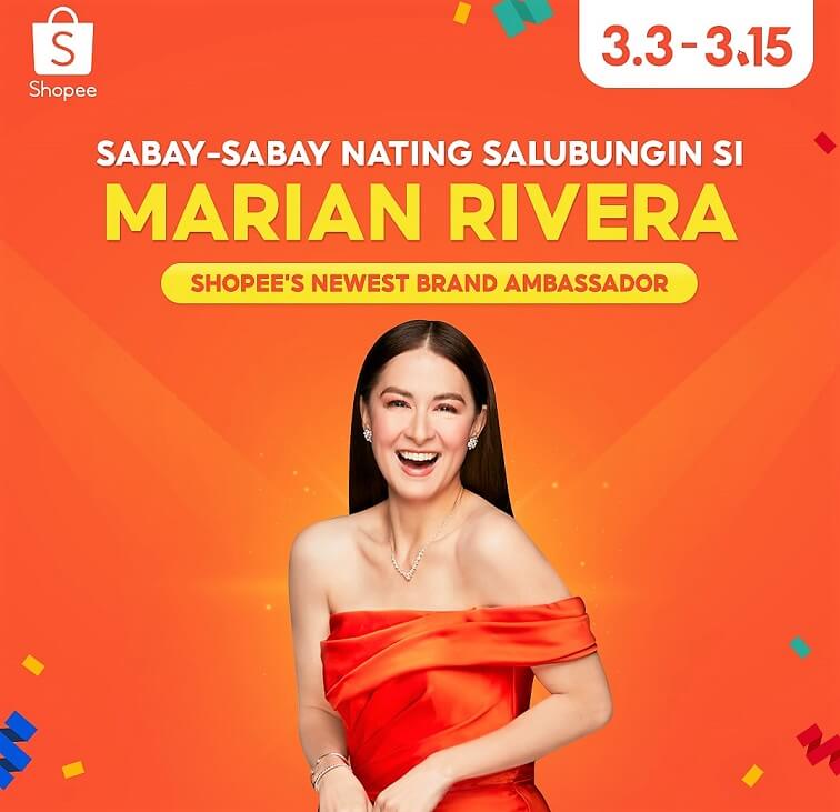 Marian Rivera Shopee Brand Ambassador