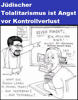 JÜDISCHER TOTALITARISMUS IST ANGST VOR KONTROLLVERSUST