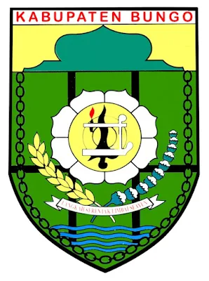 Logo / Lambang Kabupaten Bungo - Latar (Background) Putih & Transparent (PNG)