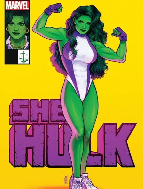 Mulher-Hulk Marvel conserta visual do filho do Hulk em imagem inédita