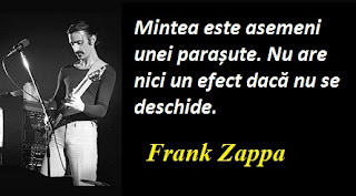 Citatul zilei: 21 decembrie - Frank Zappa