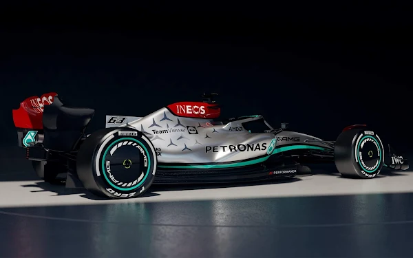 Mercedes apresenta o W13: carro de Hamilton e Russel para F1 2022
