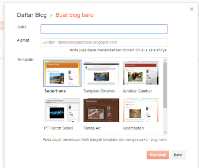 Cara Membuat Blog Dengan Mudah dan Simple tanpa Ribet