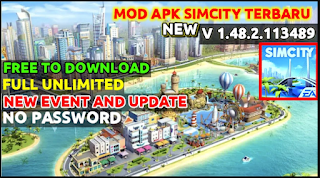 Download Simcity Mod Apk Terbaru V 1.48.2.113489