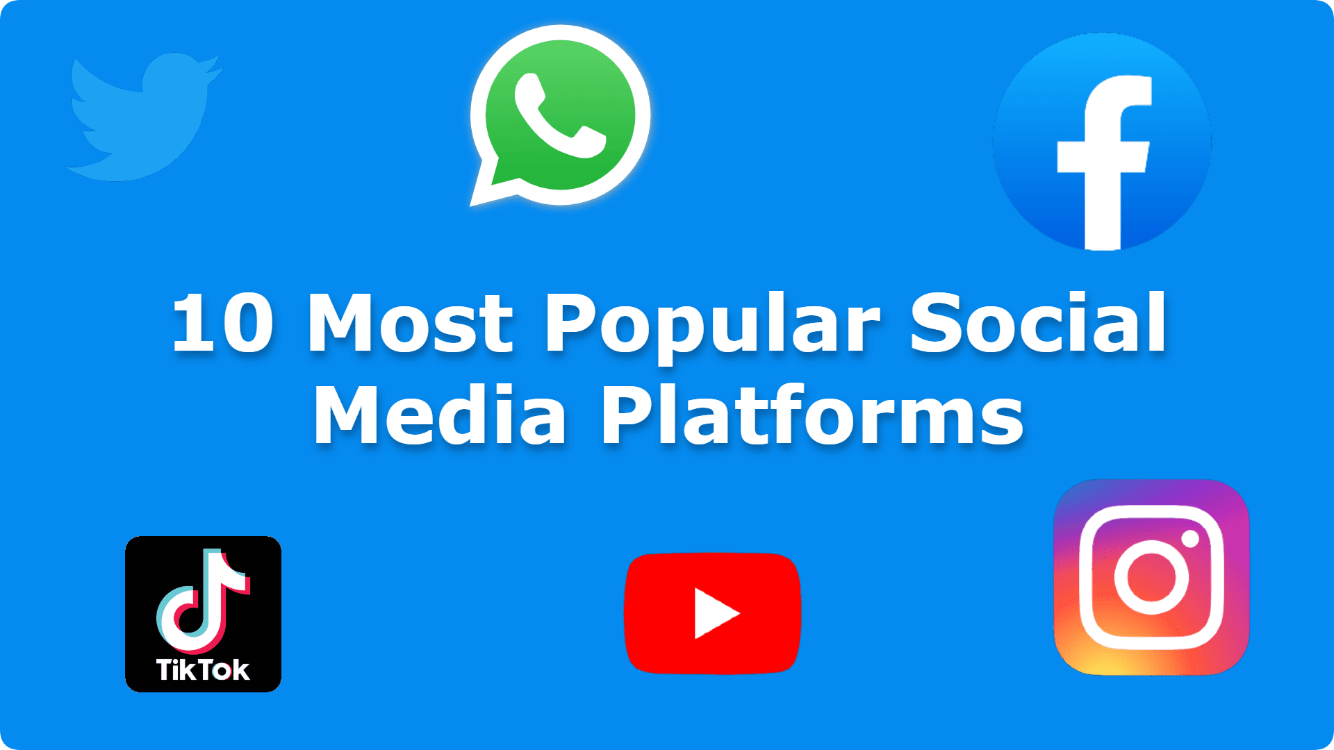 Top 15 Social Media Sites and Apps by Active Users