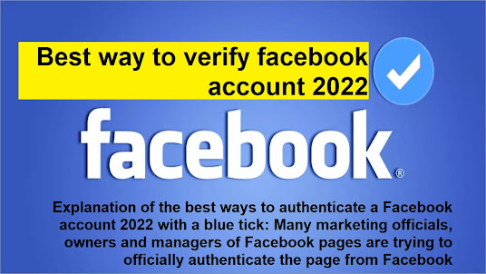 Best way to verify facebook accoun