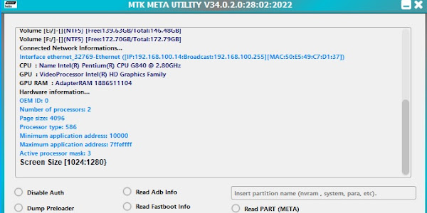 MTK META Utility V34  Download 2022