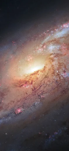 Hubble view of Messier 106