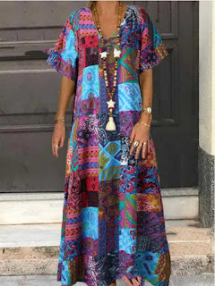 Holapick Casual Maxi Dresses For 2022 Spring Summer