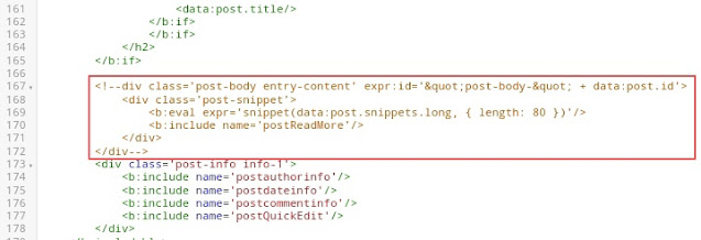 Cara Menghilangkan Deskripsi Postingan (snippets) di Homepage VioMagz