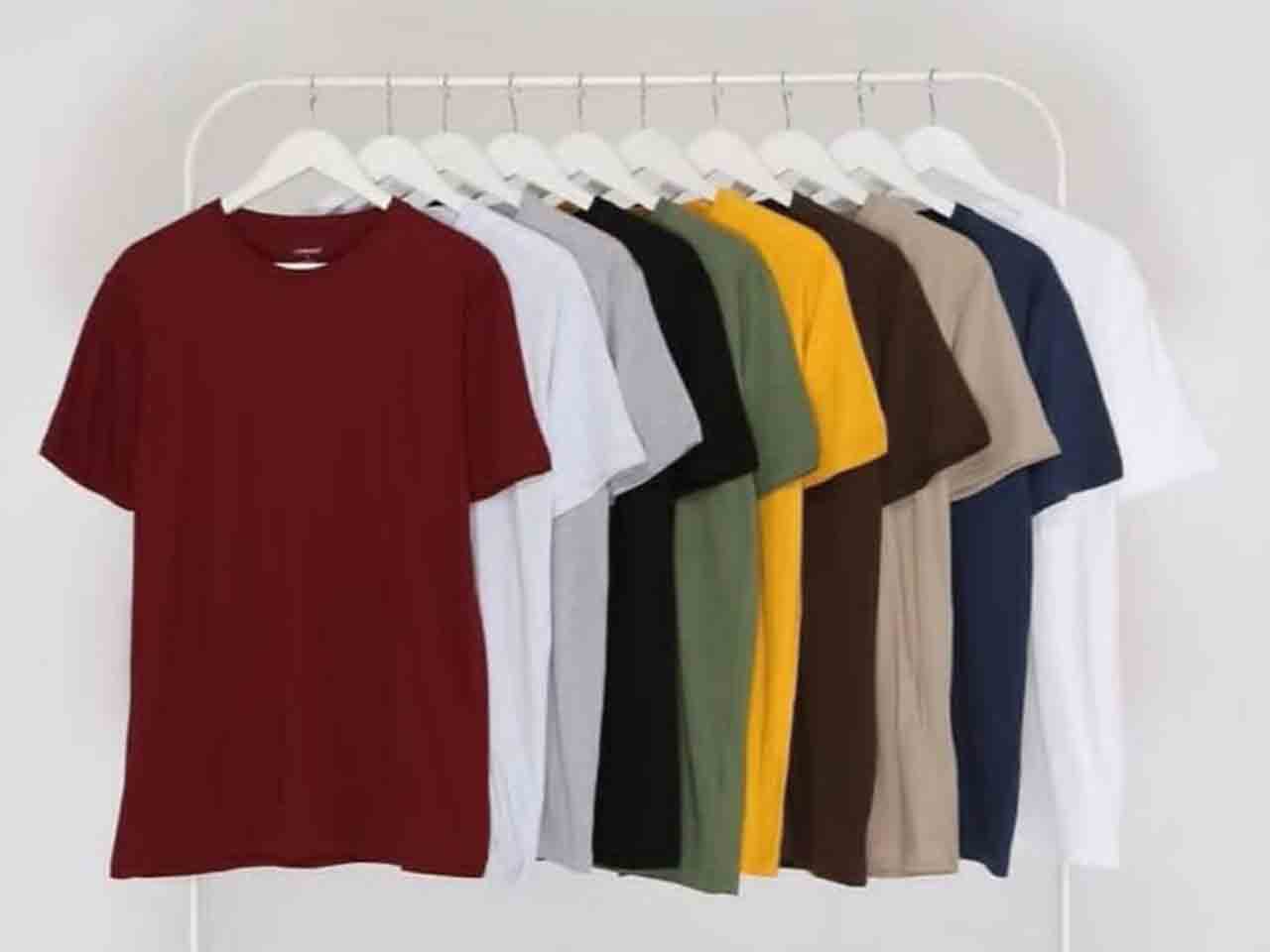 5 Supplier Baju Kaos Polos Tangan Pertama Murah, Terpercaya