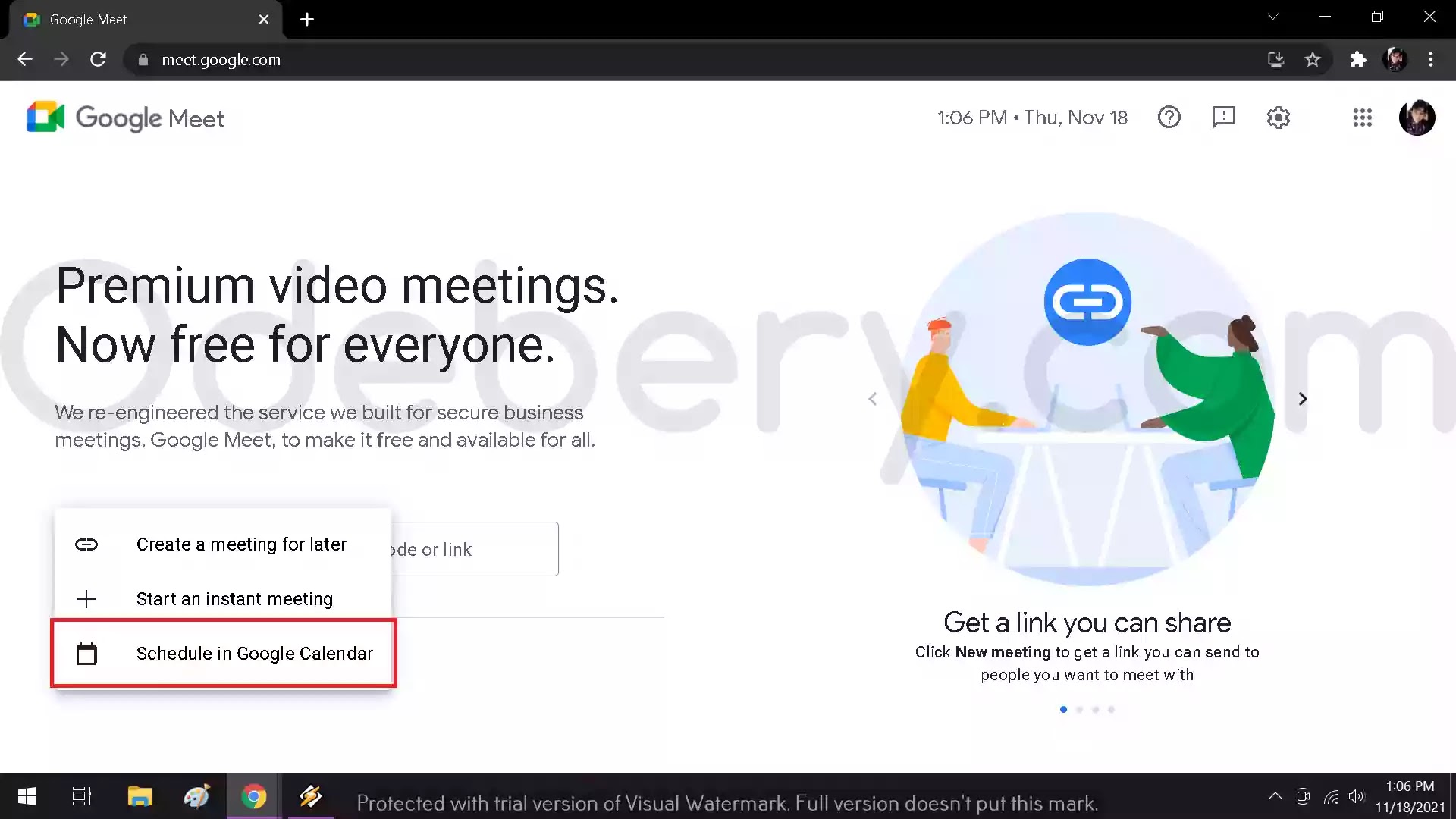 Cara Membuat Link Google Meet Terjadwal untuk Meeting Besok