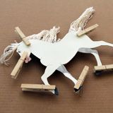 Amazing Maximus Paper Horse step 11